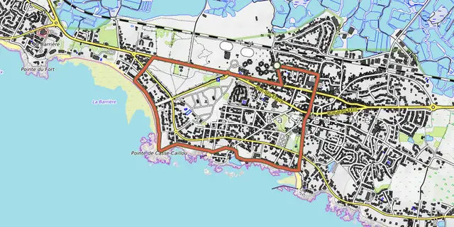 The Circuit 1 track on the IGN map