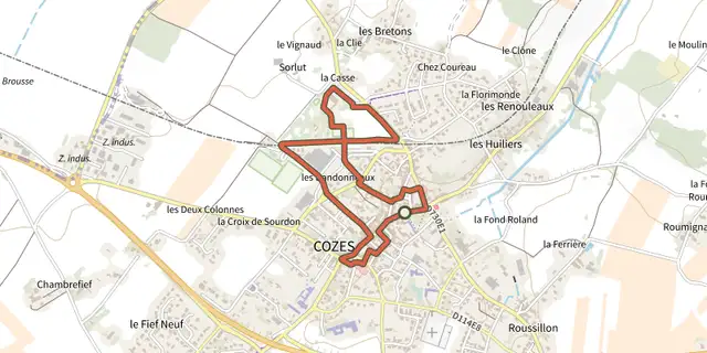 The Detours cozes 1 track on the IGN map