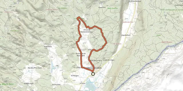 The Nondance - n° 32 track on the IGN map