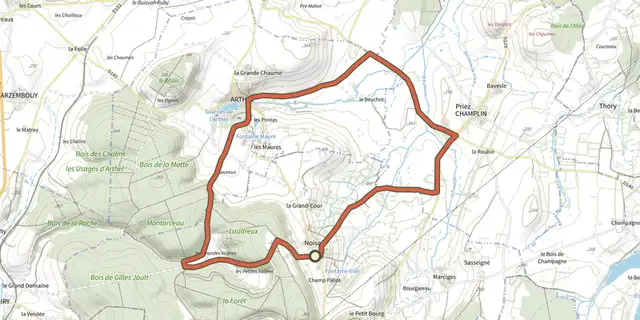 The Circuit 8 track on the IGN map
