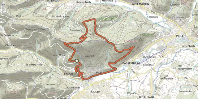 The Circuit Le Honel track on the IGN map