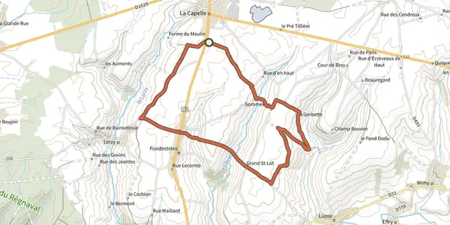 The L'Hippodrome track on the IGN map