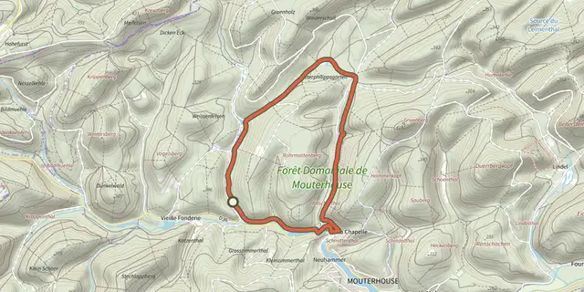 The Blue ring track on the IGN map