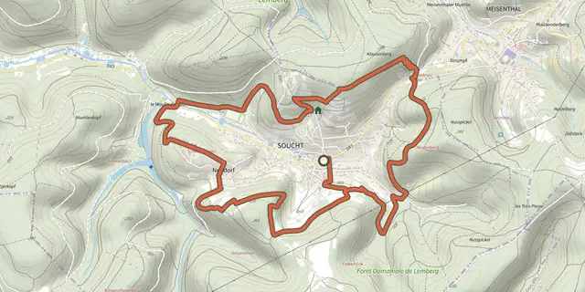 The Green ring track on the IGN map