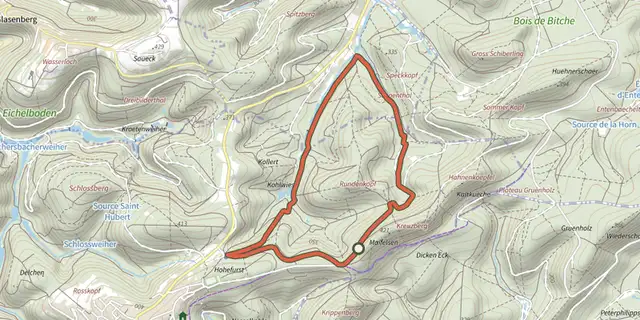 The Blue ring track on the IGN map