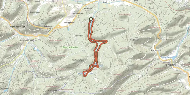 The Green ring track on the IGN map