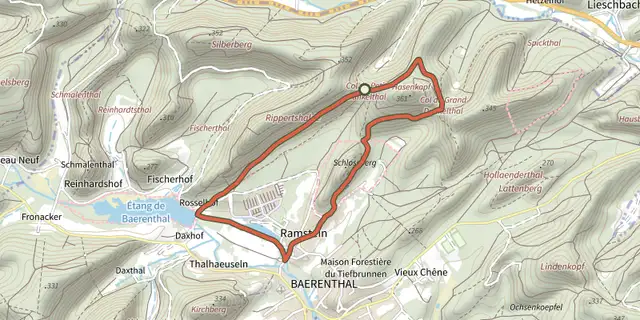 The Red ring track on the IGN map