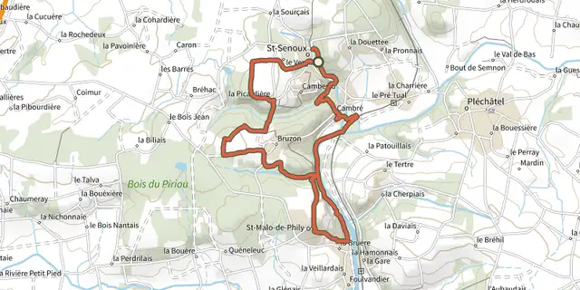 The Circuit de Montserrat track on the IGN map