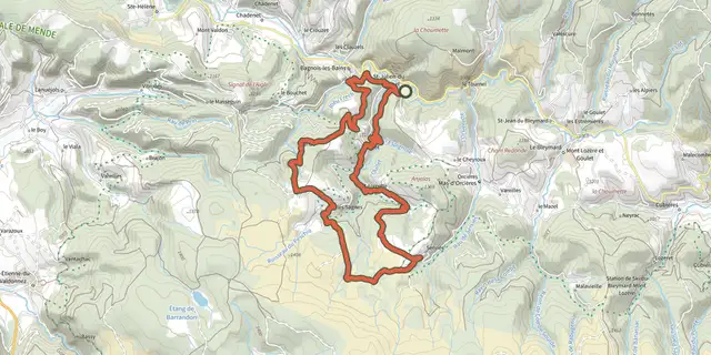 The The Clochers de Tourmente (Blizzard belltowers) track on the IGN map