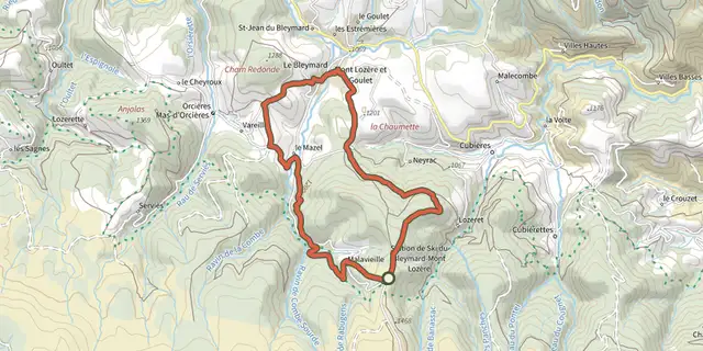 The Around Le Mazel, #15 track on the IGN map