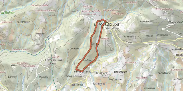 The Pause Trail track on the IGN map